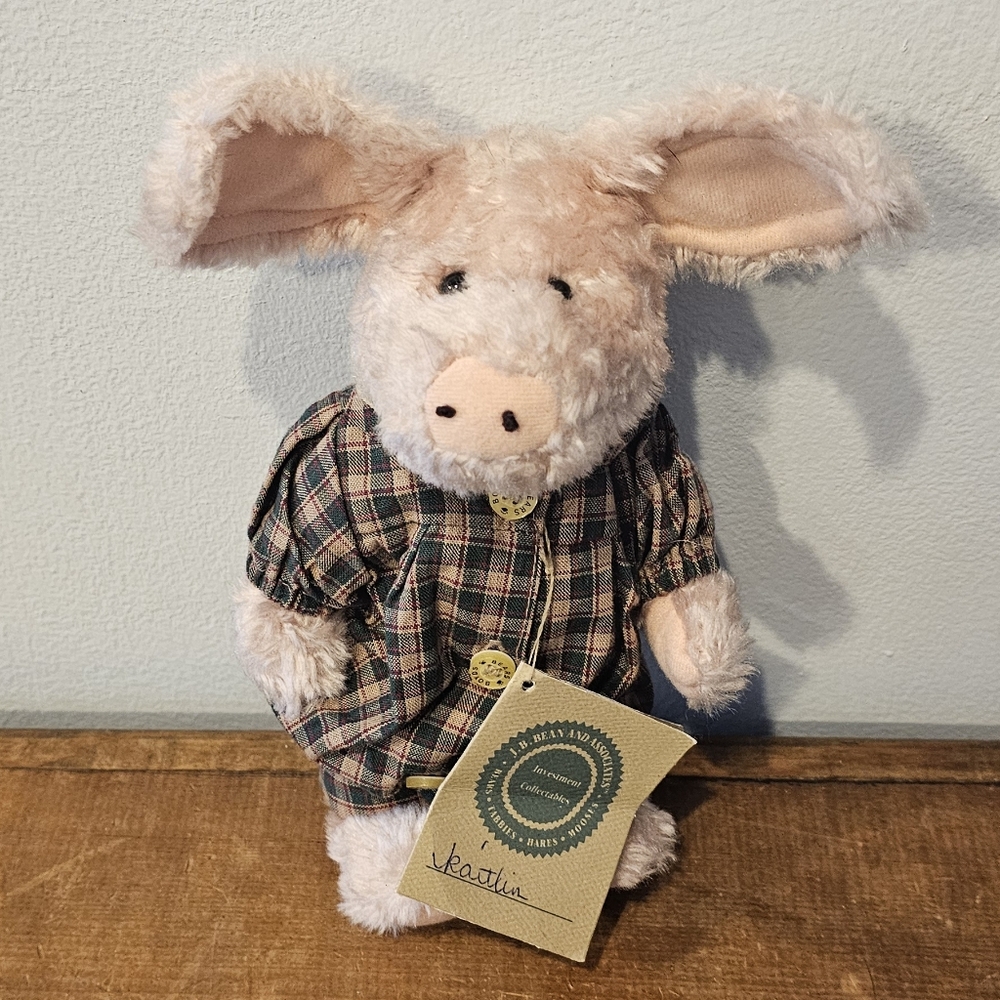 Boyd's Bear Pig Kaitlin McSwine with tag